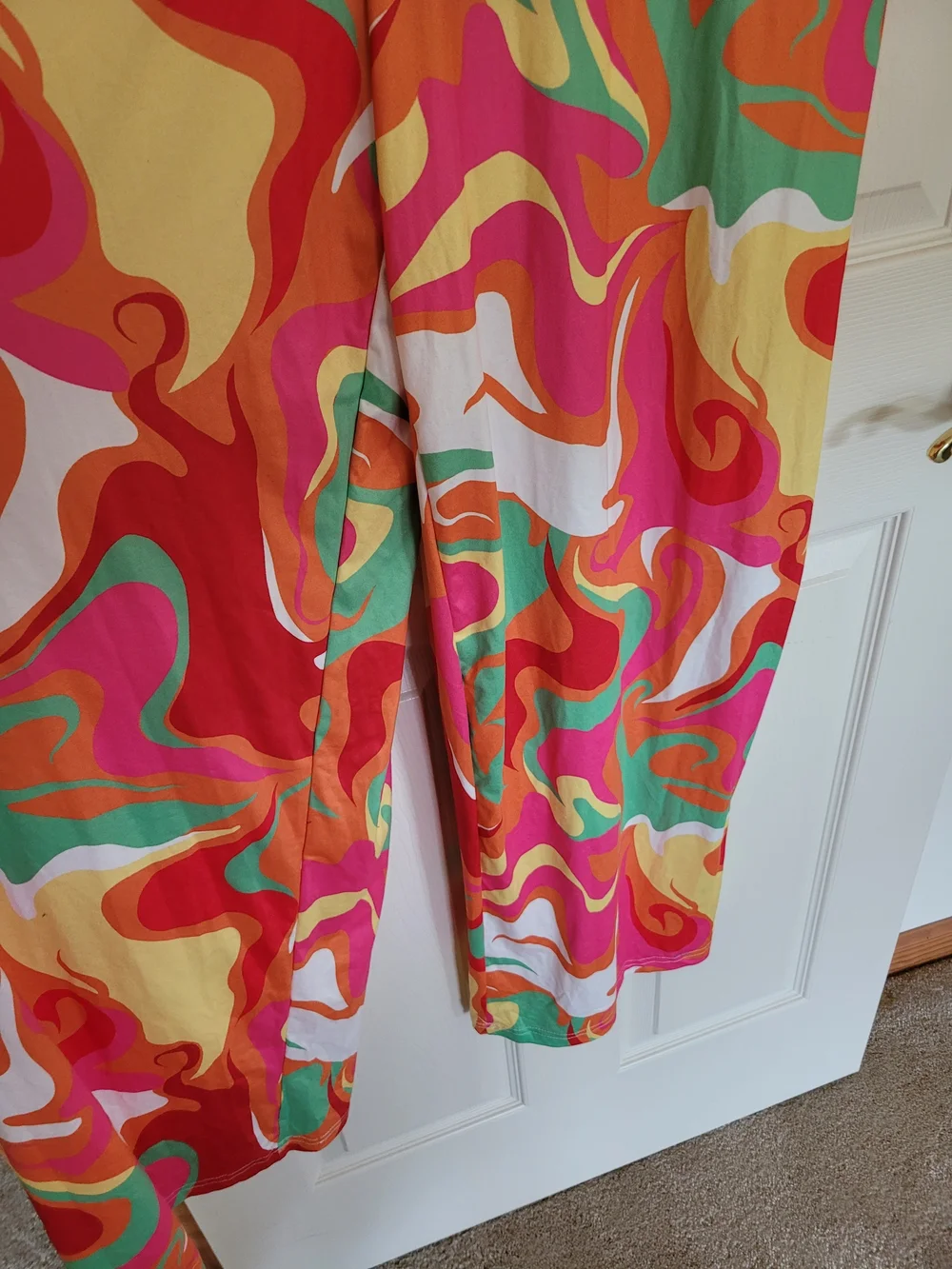 Colorful Multi-Print Halter Jumpsuit